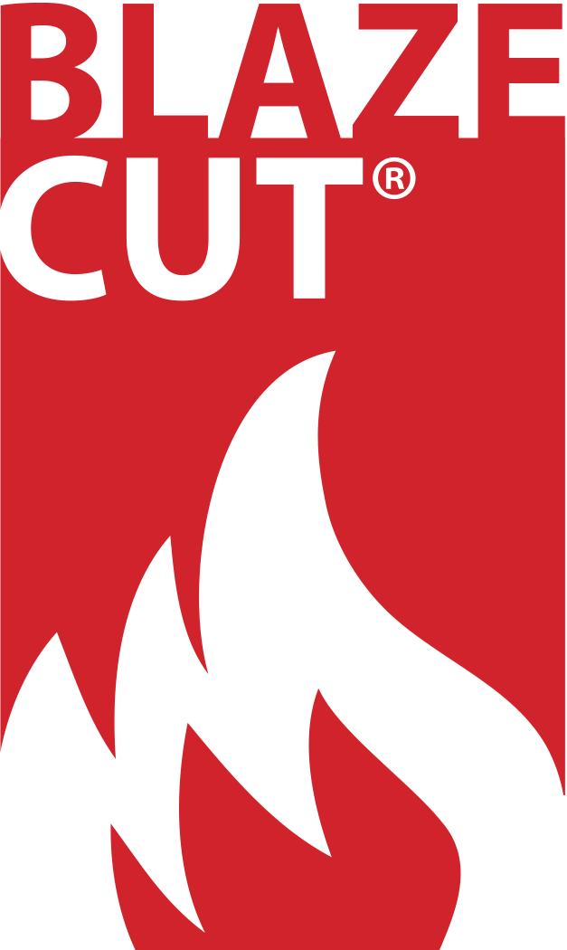 BlazeCut logo